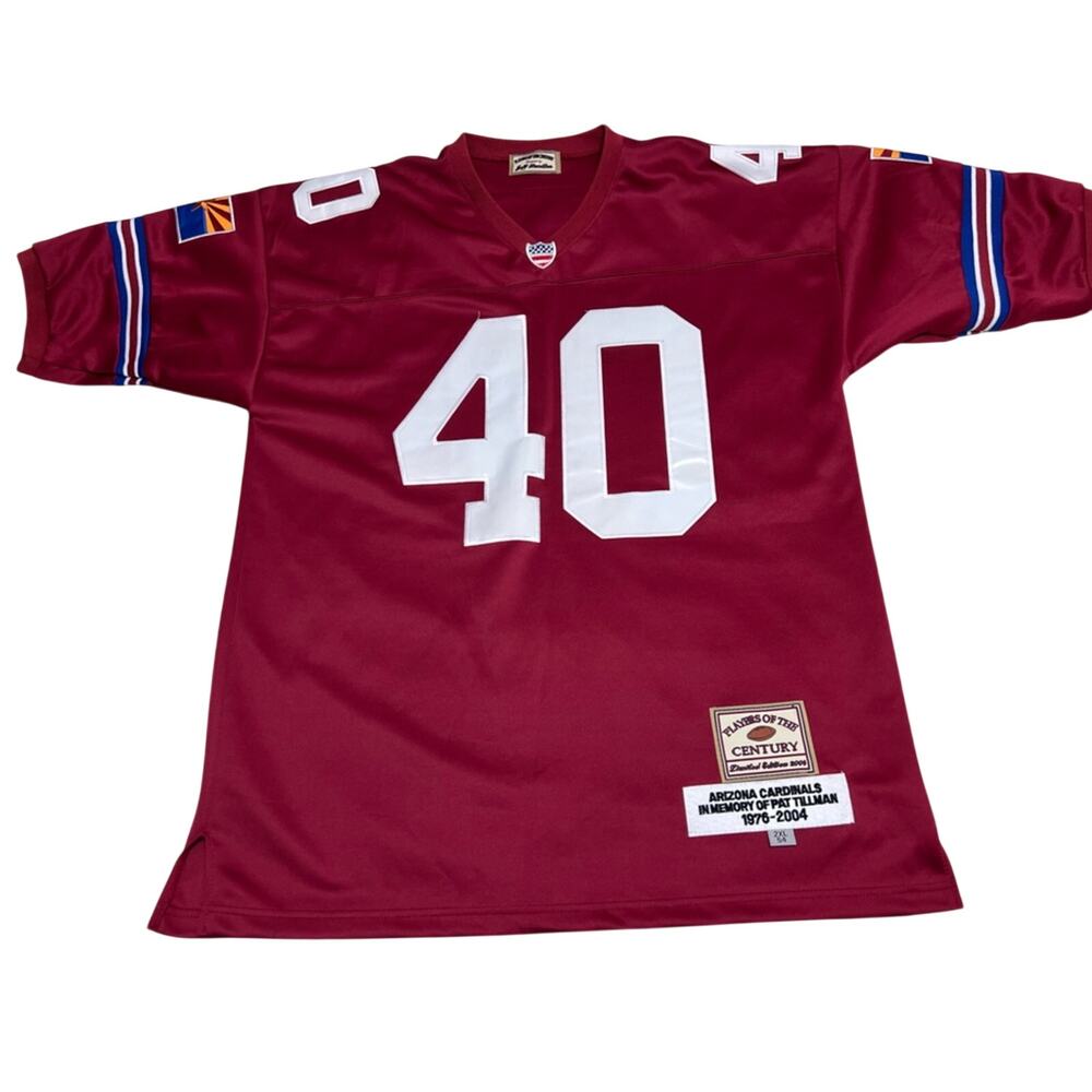 Jeff Hamilton 2004 Pat Tillman #40 Players Of The Century Jersey NWOT 2XL 54